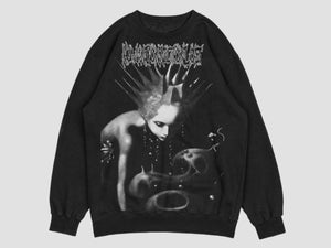 "Pondering Punk" Pull Over Sweat Shirt