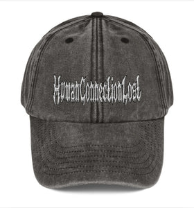 Human Connection Lost Embroidered Hat