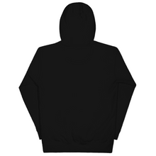 Load image into Gallery viewer, Black w/Blue Embroidered Logo Hoodie
