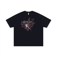Load image into Gallery viewer, Howard Morley Collection &quot;Love Web&quot; T-Shirt (black)
