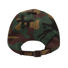 Load image into Gallery viewer, Human Connection Lost Dad Hat (wood camo)

