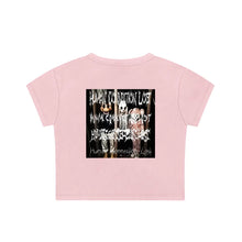 Load image into Gallery viewer, Howard Morley Collection "Love Web" Pink Crop Top
