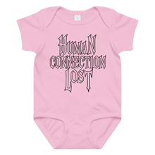 Load image into Gallery viewer, Human Connection Lost Baby Bodysuit (pink)
