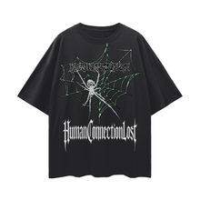 Load image into Gallery viewer, "Green Love Web" Tshirt (Black)
