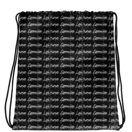 Human Connection Lost All Over Print Drawstring Backpack