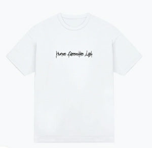 Human Connection Lost White Original Logo T-Shirt