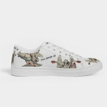 Load image into Gallery viewer, All Over Print Faux Leather Skate Shoes &quot;Braingle&quot;
